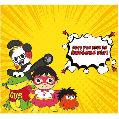 Ryan's World Happy Birthday Card Extra Image 1